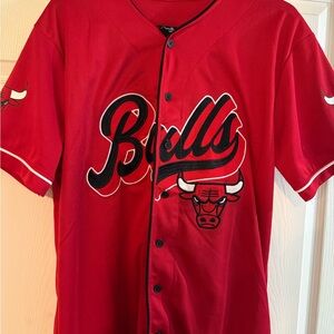 Red Bulls Button-Up Jersey